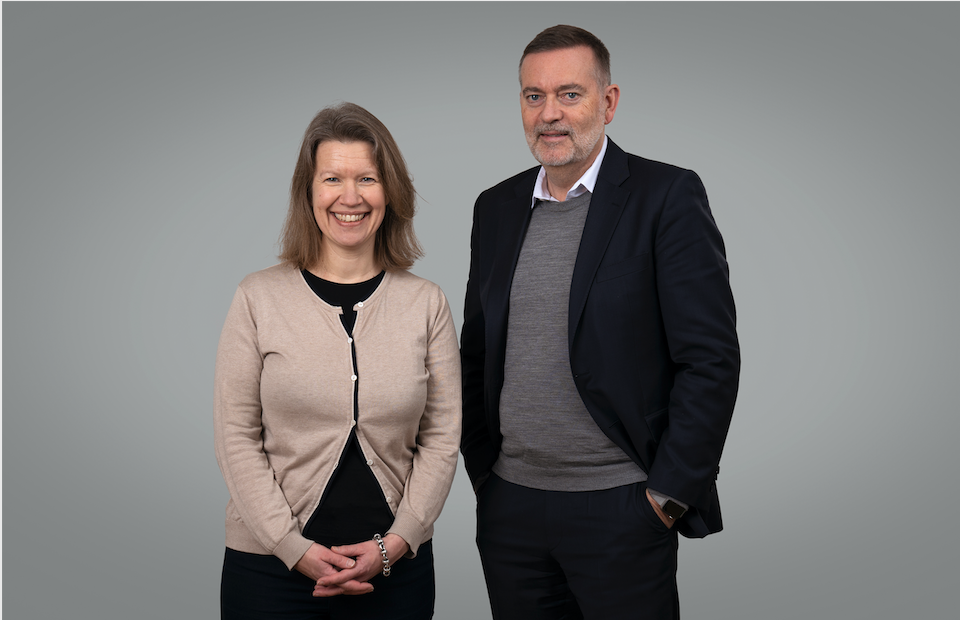 Anne Therese Gullberg og Jan-Erik Larsen