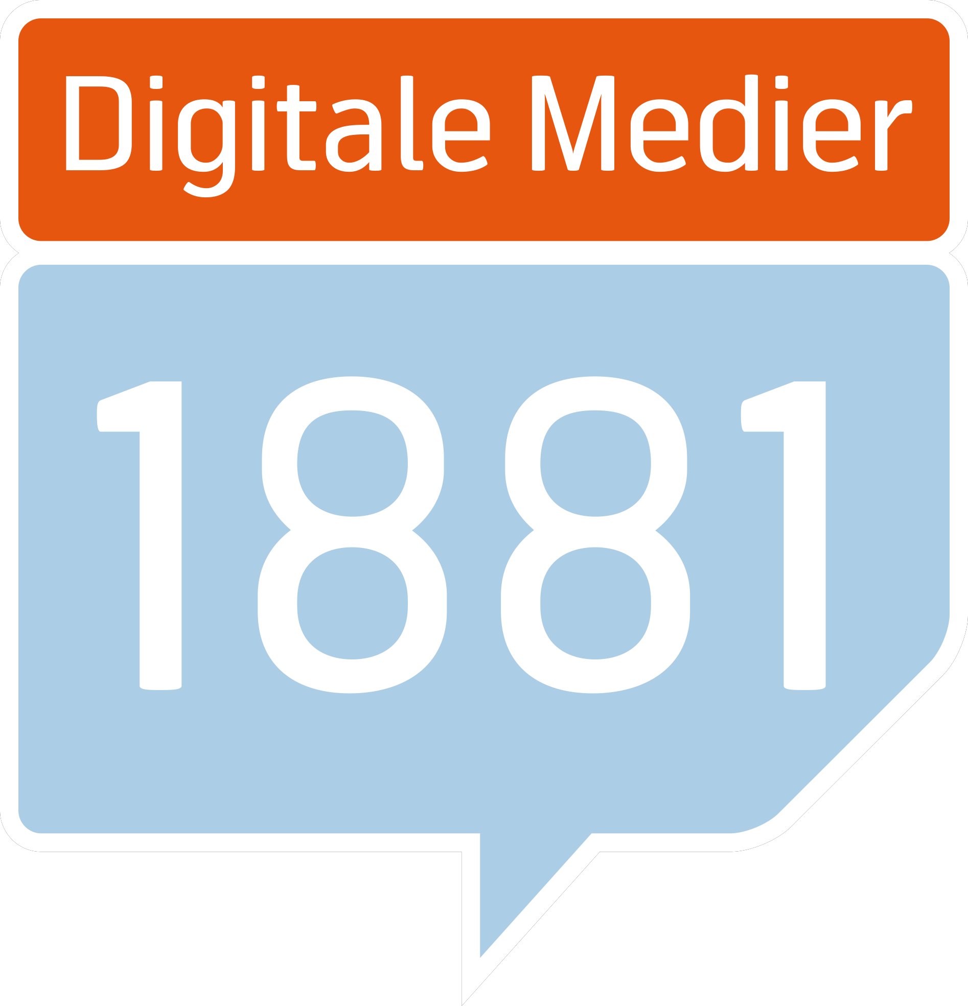 Logo Digitale Medier 1881