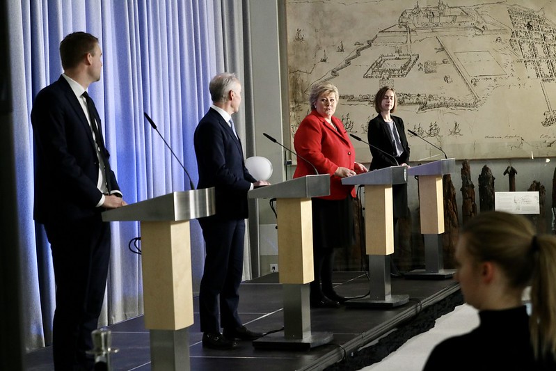 Krisepakke, Erna solberg, Korona, Corona, Krise, økonomi, næringsliv